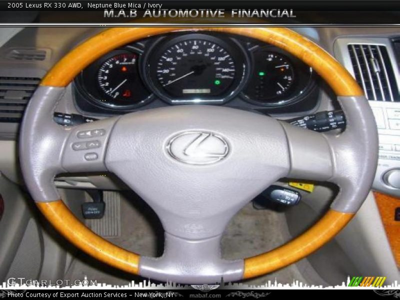 Neptune Blue Mica / Ivory 2005 Lexus RX 330 AWD