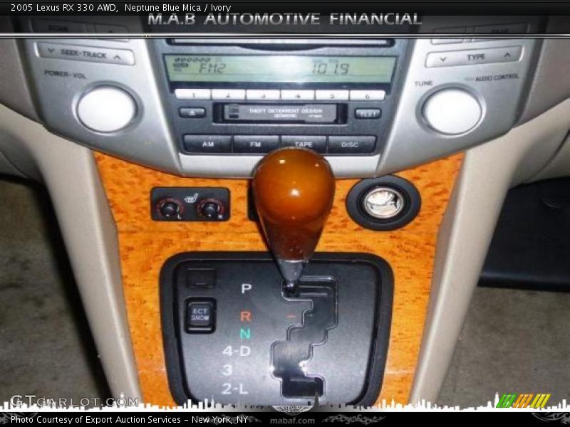 Neptune Blue Mica / Ivory 2005 Lexus RX 330 AWD