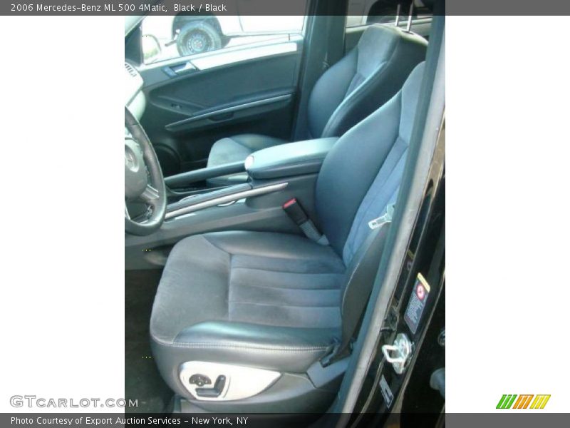Black / Black 2006 Mercedes-Benz ML 500 4Matic