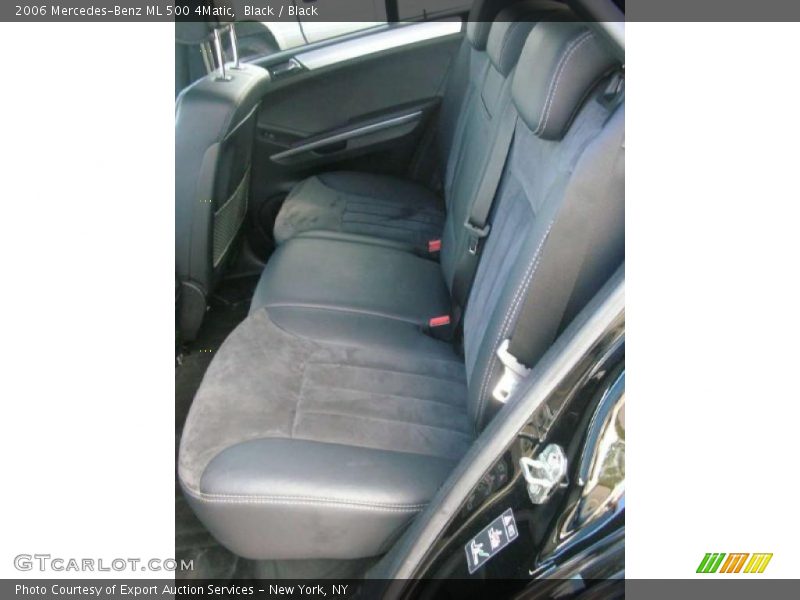 Black / Black 2006 Mercedes-Benz ML 500 4Matic