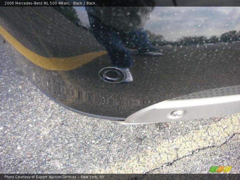 Black / Black 2006 Mercedes-Benz ML 500 4Matic