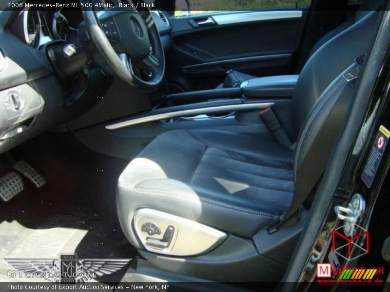 Black / Black 2006 Mercedes-Benz ML 500 4Matic