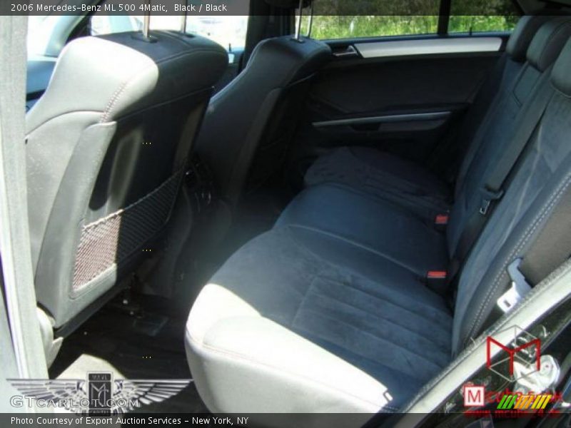Black / Black 2006 Mercedes-Benz ML 500 4Matic