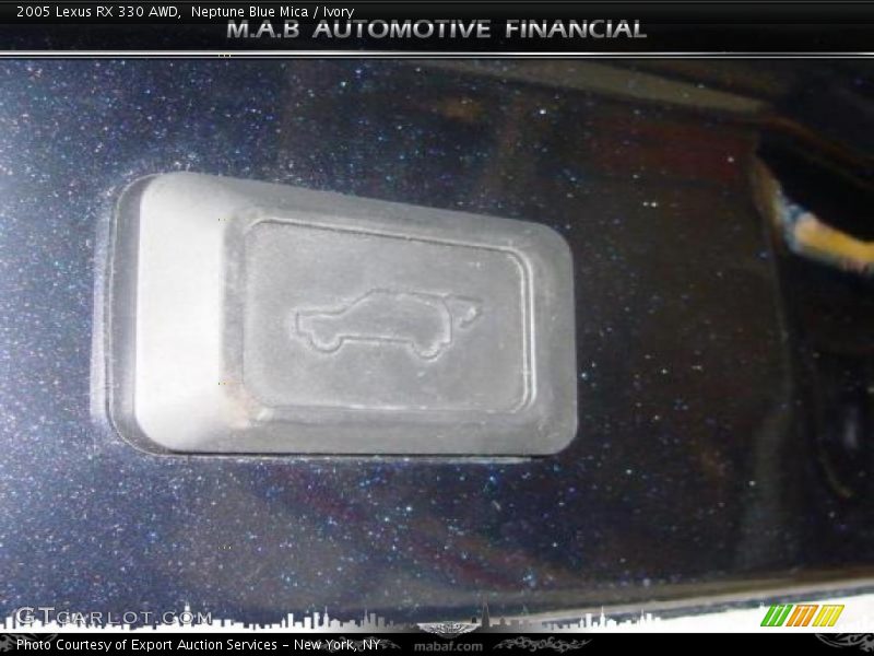 Neptune Blue Mica / Ivory 2005 Lexus RX 330 AWD