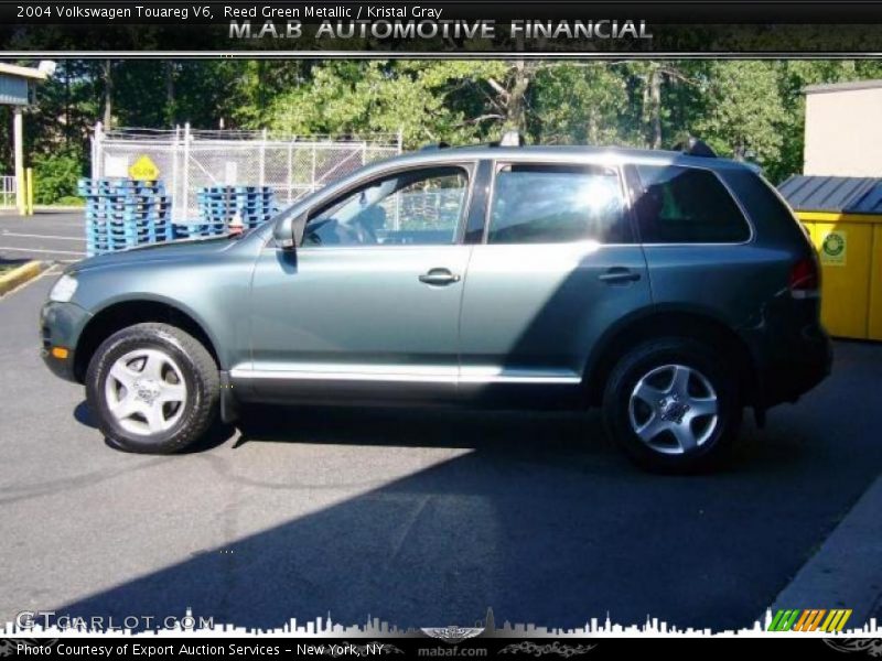 Reed Green Metallic / Kristal Gray 2004 Volkswagen Touareg V6