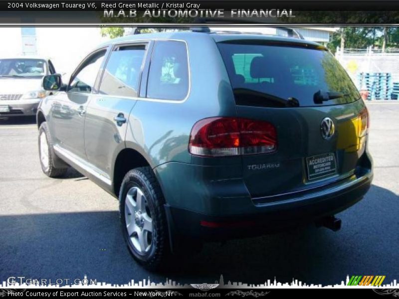 Reed Green Metallic / Kristal Gray 2004 Volkswagen Touareg V6