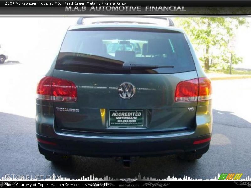 Reed Green Metallic / Kristal Gray 2004 Volkswagen Touareg V6