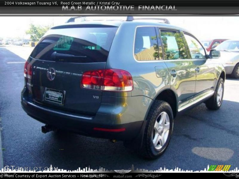 Reed Green Metallic / Kristal Gray 2004 Volkswagen Touareg V6