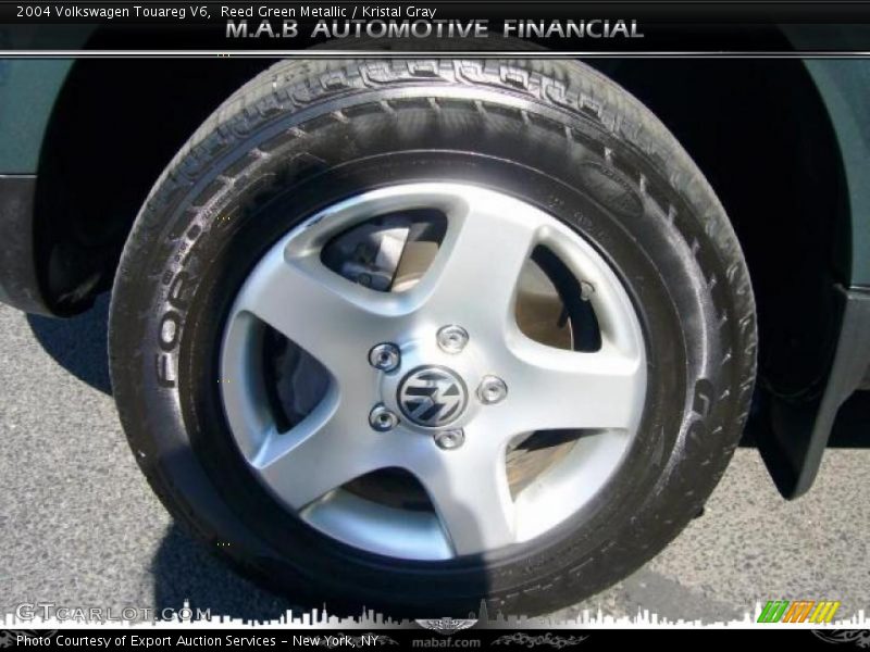 Reed Green Metallic / Kristal Gray 2004 Volkswagen Touareg V6