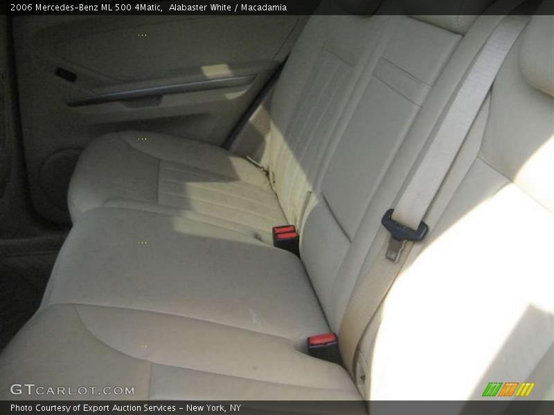 Alabaster White / Macadamia 2006 Mercedes-Benz ML 500 4Matic