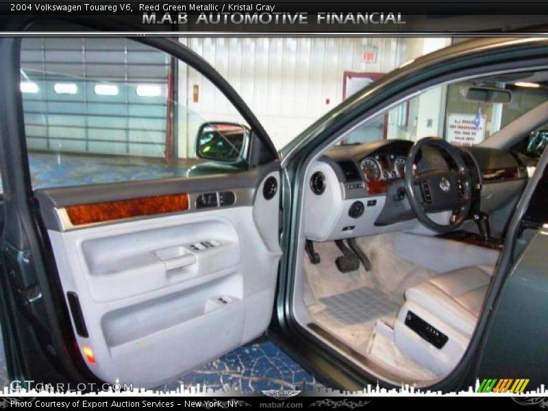 Reed Green Metallic / Kristal Gray 2004 Volkswagen Touareg V6