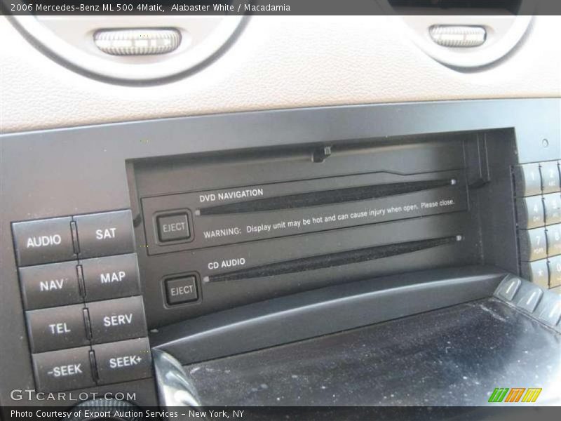 Alabaster White / Macadamia 2006 Mercedes-Benz ML 500 4Matic