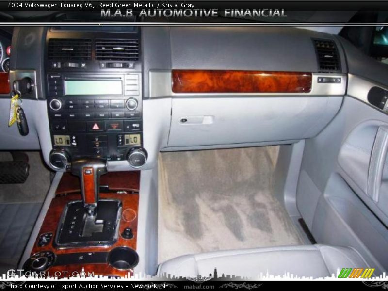 Reed Green Metallic / Kristal Gray 2004 Volkswagen Touareg V6