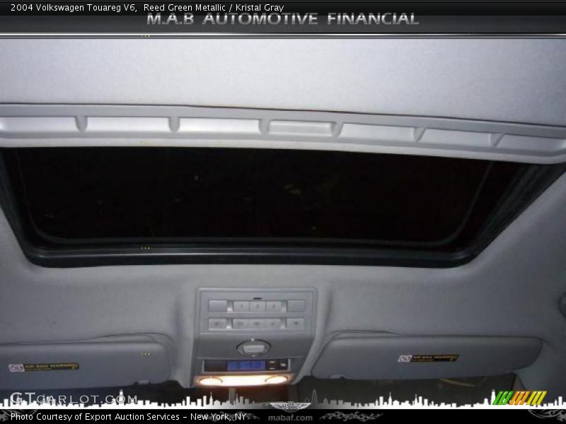 Reed Green Metallic / Kristal Gray 2004 Volkswagen Touareg V6