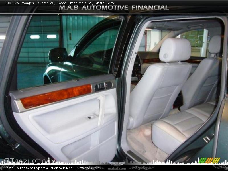 Reed Green Metallic / Kristal Gray 2004 Volkswagen Touareg V6