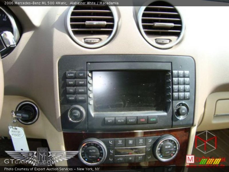 Alabaster White / Macadamia 2006 Mercedes-Benz ML 500 4Matic