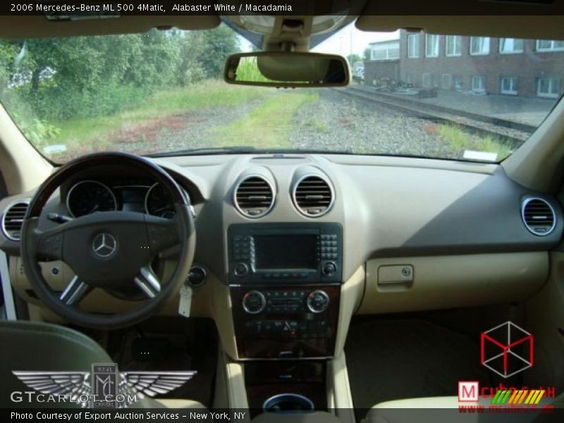 Alabaster White / Macadamia 2006 Mercedes-Benz ML 500 4Matic