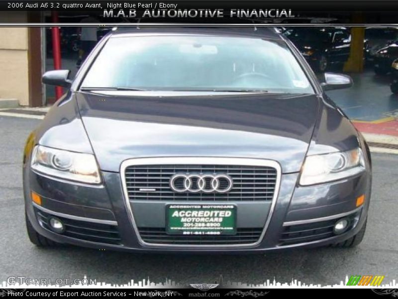 Night Blue Pearl / Ebony 2006 Audi A6 3.2 quattro Avant