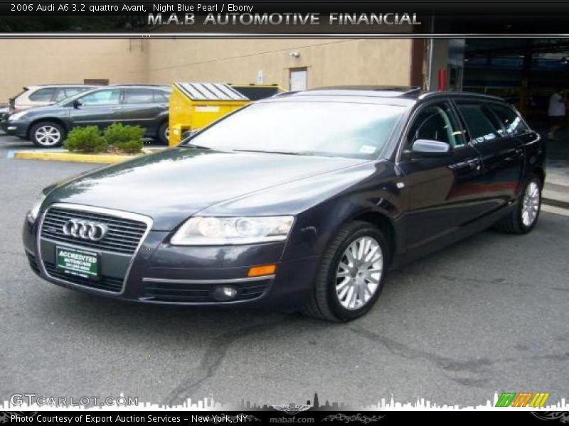 Night Blue Pearl / Ebony 2006 Audi A6 3.2 quattro Avant