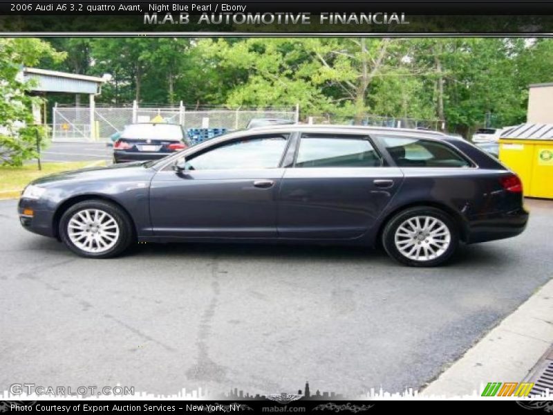 Night Blue Pearl / Ebony 2006 Audi A6 3.2 quattro Avant