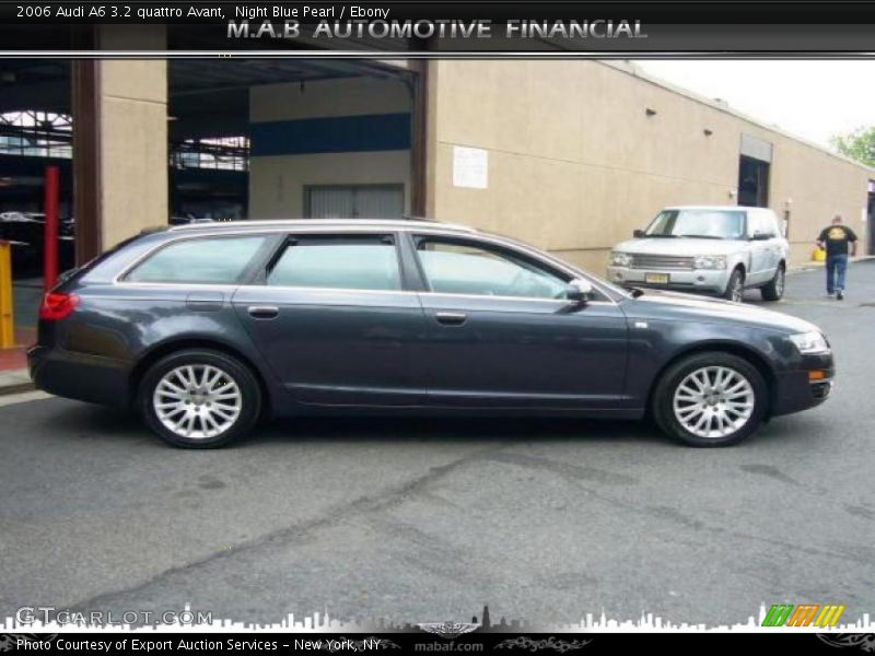Night Blue Pearl / Ebony 2006 Audi A6 3.2 quattro Avant