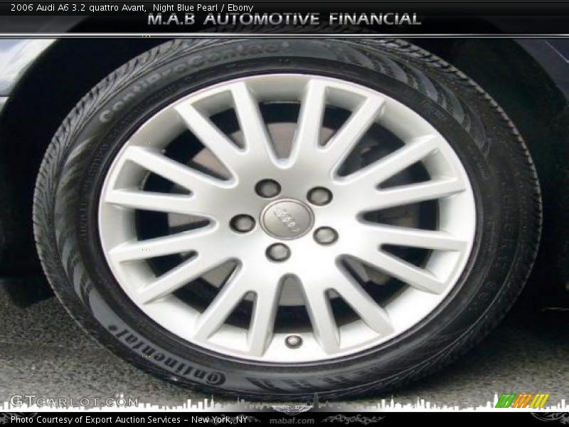 Night Blue Pearl / Ebony 2006 Audi A6 3.2 quattro Avant