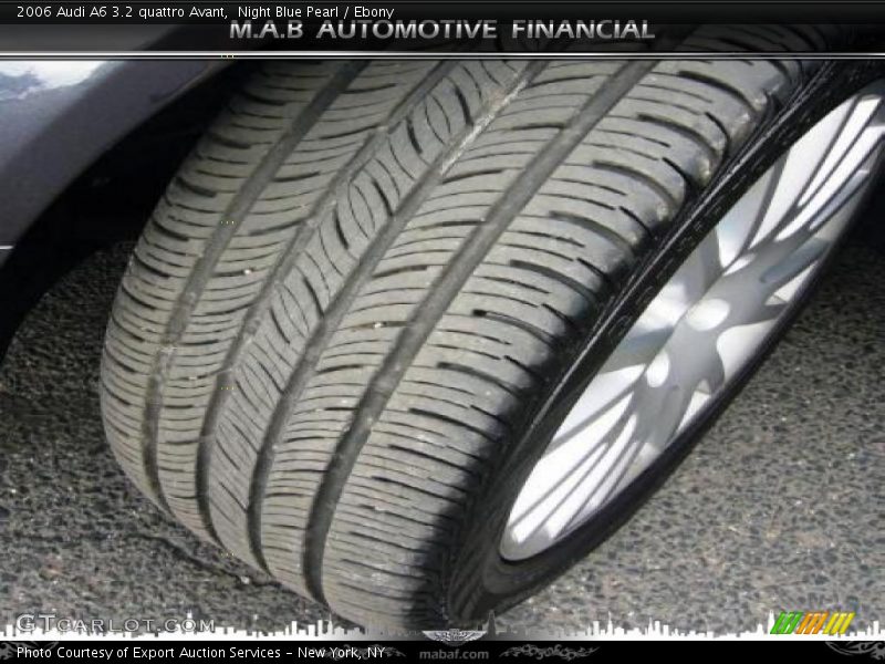 Night Blue Pearl / Ebony 2006 Audi A6 3.2 quattro Avant