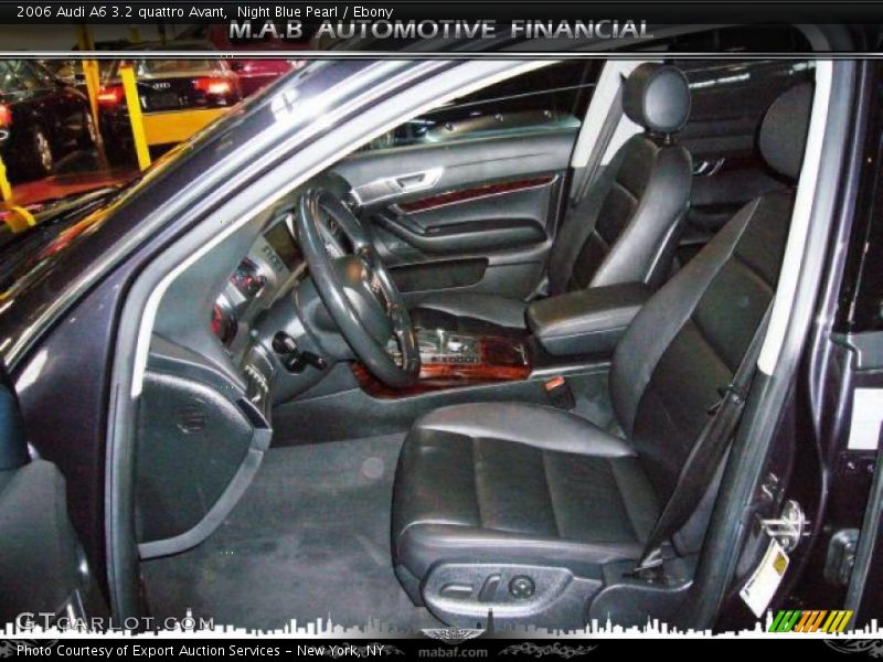 Night Blue Pearl / Ebony 2006 Audi A6 3.2 quattro Avant