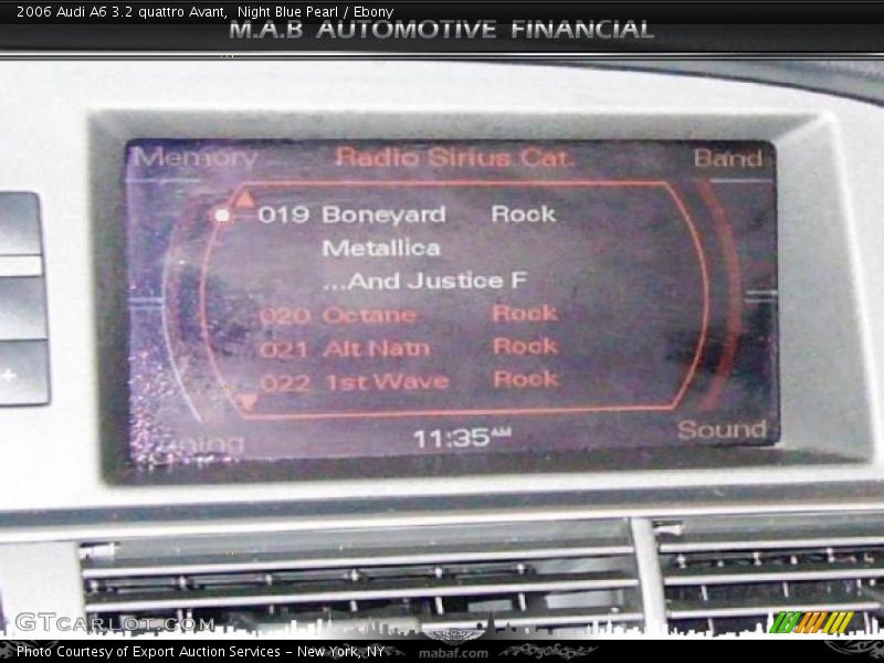 Night Blue Pearl / Ebony 2006 Audi A6 3.2 quattro Avant
