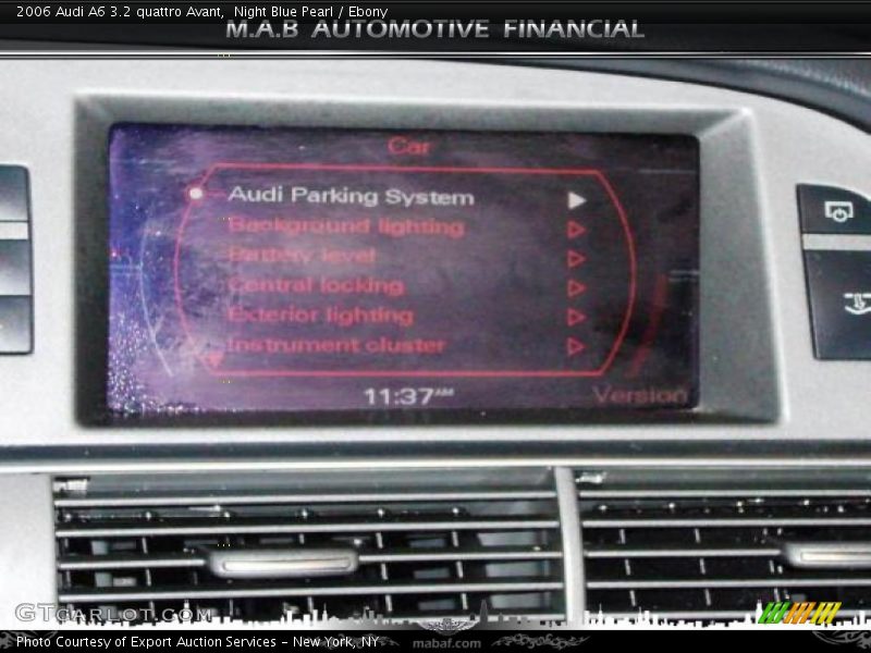 Night Blue Pearl / Ebony 2006 Audi A6 3.2 quattro Avant