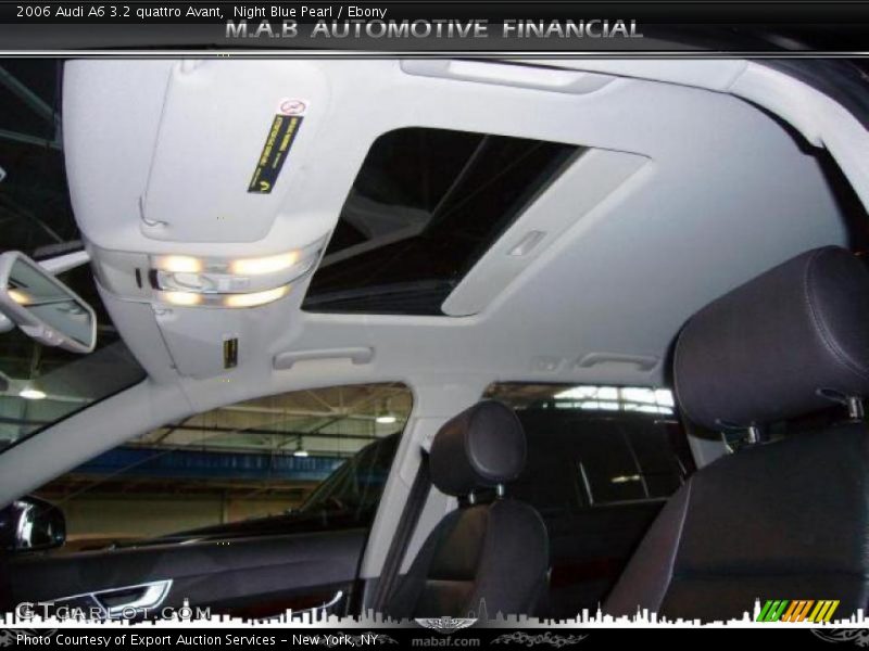 Night Blue Pearl / Ebony 2006 Audi A6 3.2 quattro Avant