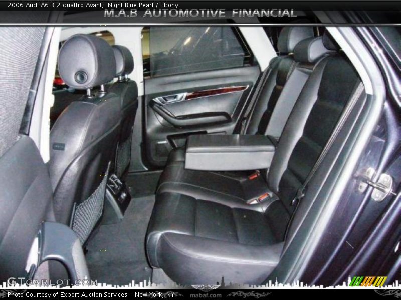 Night Blue Pearl / Ebony 2006 Audi A6 3.2 quattro Avant