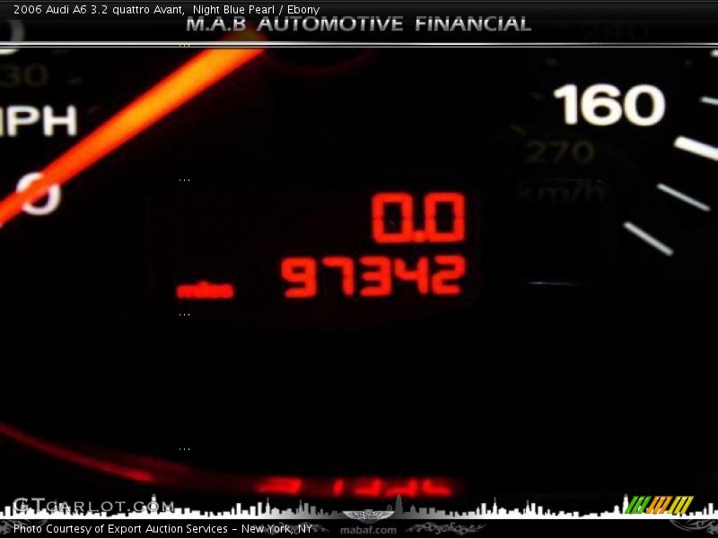 Night Blue Pearl / Ebony 2006 Audi A6 3.2 quattro Avant