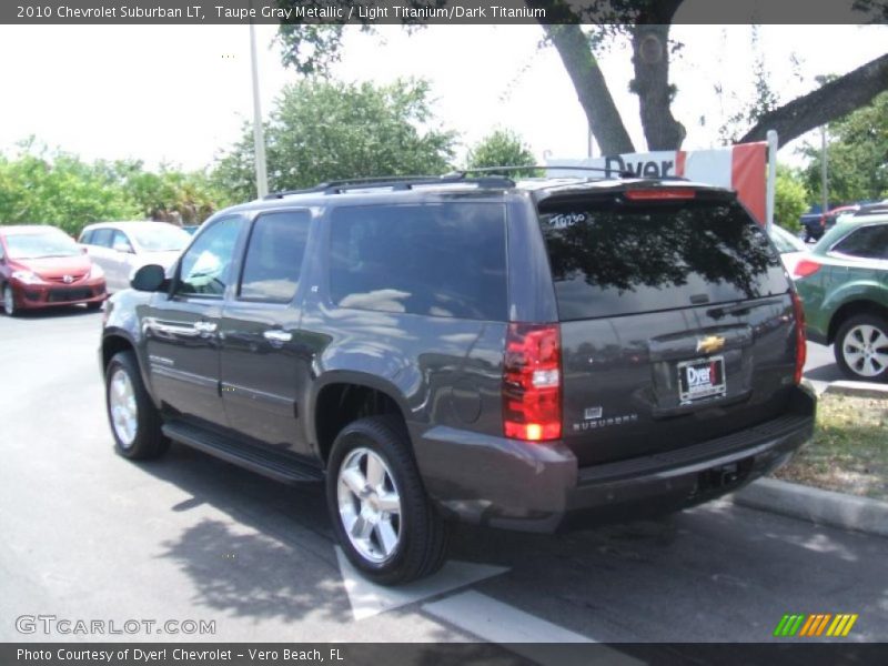 Taupe Gray Metallic / Light Titanium/Dark Titanium 2010 Chevrolet Suburban LT