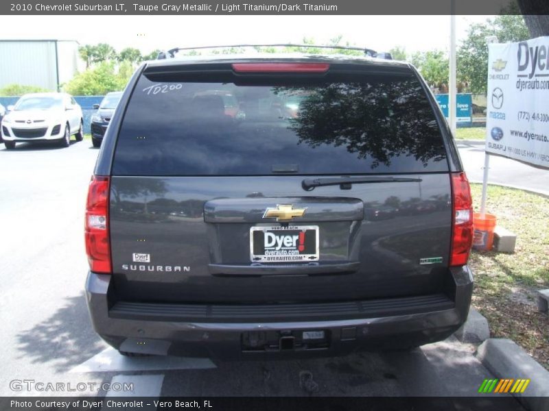 Taupe Gray Metallic / Light Titanium/Dark Titanium 2010 Chevrolet Suburban LT