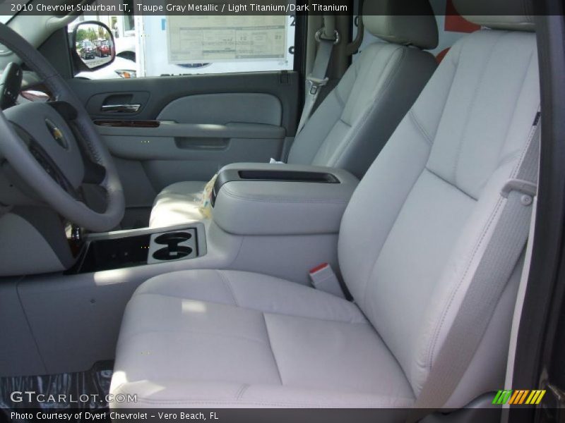 Taupe Gray Metallic / Light Titanium/Dark Titanium 2010 Chevrolet Suburban LT