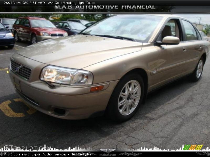 Ash Gold Metallic / Light Taupe 2004 Volvo S80 2.5T AWD