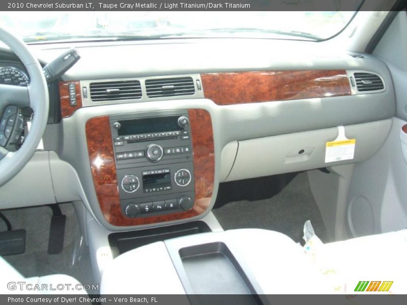 Taupe Gray Metallic / Light Titanium/Dark Titanium 2010 Chevrolet Suburban LT