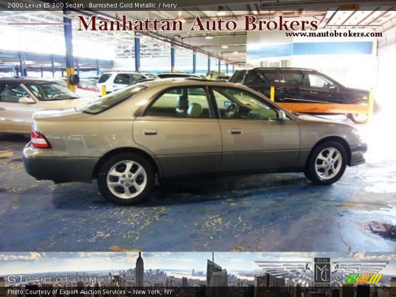 Burnished Gold Metallic / Ivory 2000 Lexus ES 300 Sedan