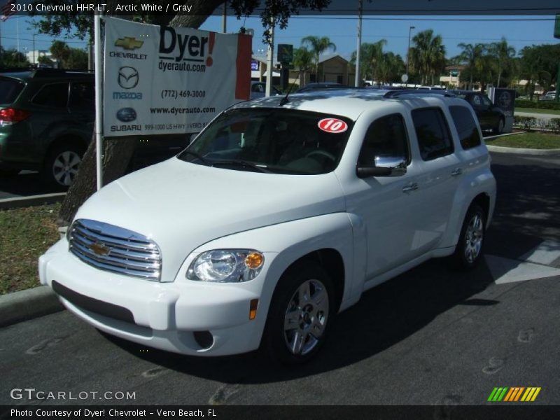 Arctic White / Gray 2010 Chevrolet HHR LT