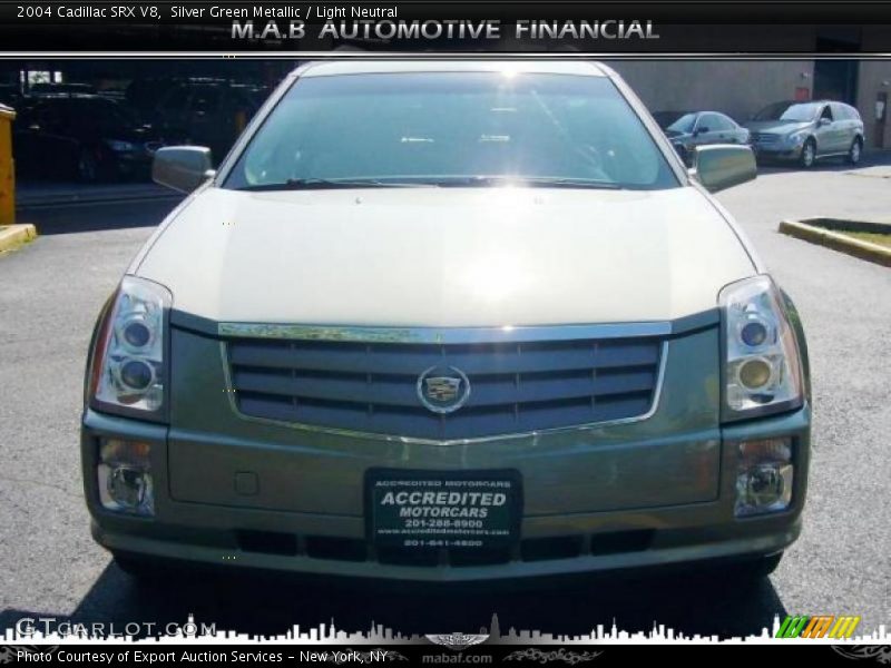 Silver Green Metallic / Light Neutral 2004 Cadillac SRX V8