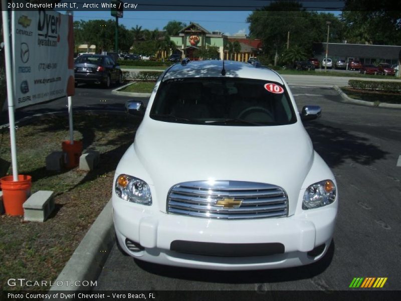 Arctic White / Gray 2010 Chevrolet HHR LT