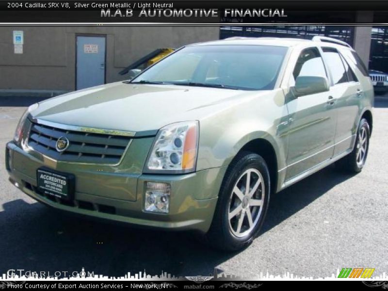 Silver Green Metallic / Light Neutral 2004 Cadillac SRX V8