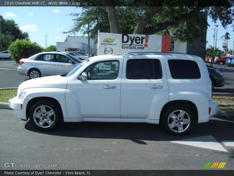 Arctic White / Gray 2010 Chevrolet HHR LT