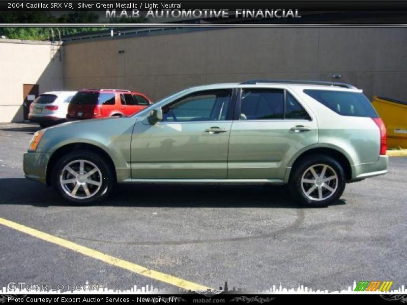Silver Green Metallic / Light Neutral 2004 Cadillac SRX V8