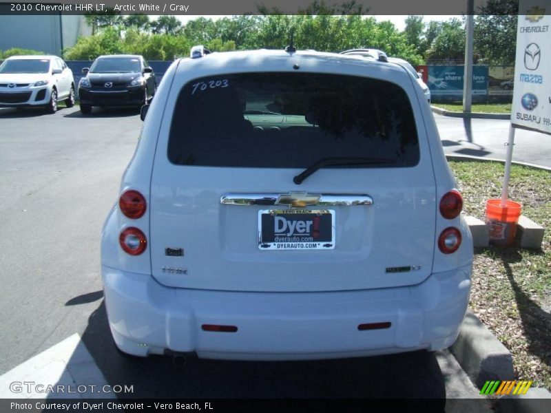 Arctic White / Gray 2010 Chevrolet HHR LT