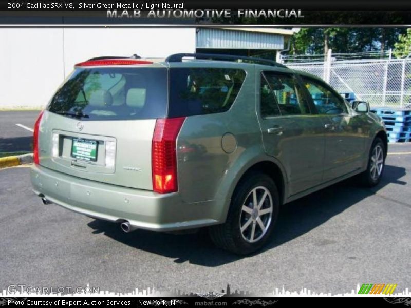 Silver Green Metallic / Light Neutral 2004 Cadillac SRX V8