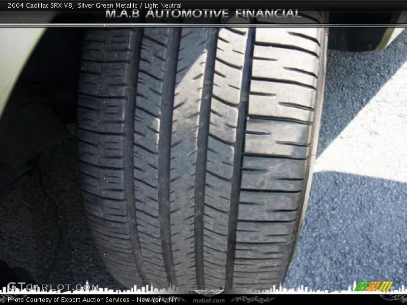 Silver Green Metallic / Light Neutral 2004 Cadillac SRX V8