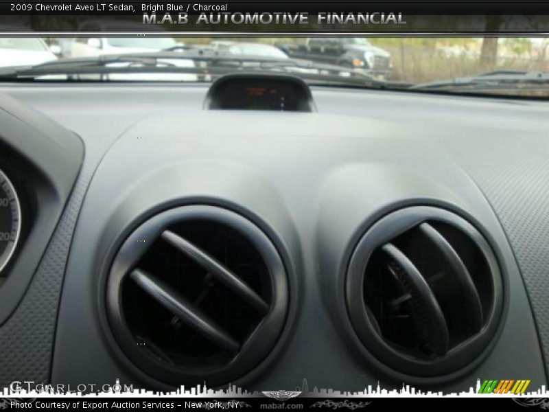 Bright Blue / Charcoal 2009 Chevrolet Aveo LT Sedan