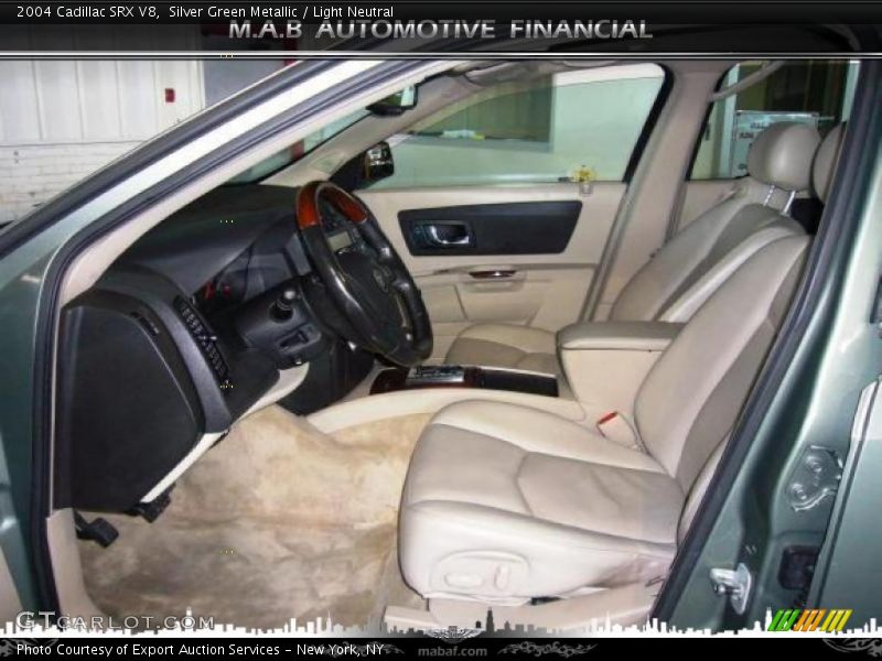 Silver Green Metallic / Light Neutral 2004 Cadillac SRX V8